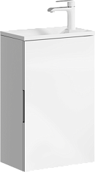 Фото Тумба с раковиной Aqwella 5 stars Accent 40 белая