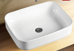Раковина Esbano Astanes ESRNASTAW 50 см белая , изображение 2