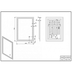 Фото Зеркало Esbano ES-3429FRD 50