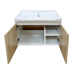 Фото Тумба с раковиной Comforty Рига 70 дуб сонома