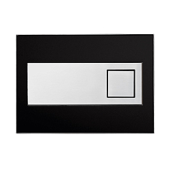 Фото Кнопка смыва Pestan Fluenta Diamond 40006366 черная