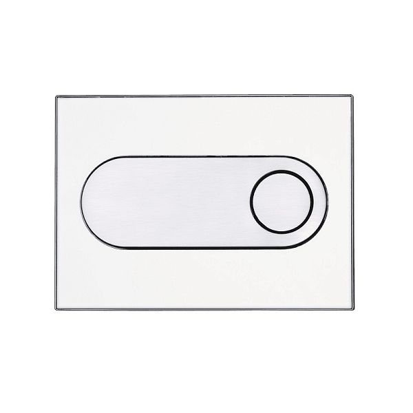 Кнопка смыва Pestan Fluenta Onix 40006363 белая , изображение 1