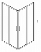Душевой уголок Azario Seattle AZ131SA9090195 , изображение 3