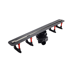Фото Душевой лоток Pestan Confluo Slim Line 850+ хром матовый