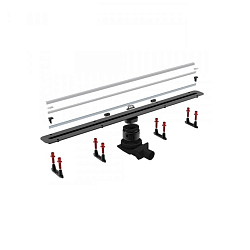 Фото Душевой лоток Pestan Confluo Slim Line 850+ хром матовый