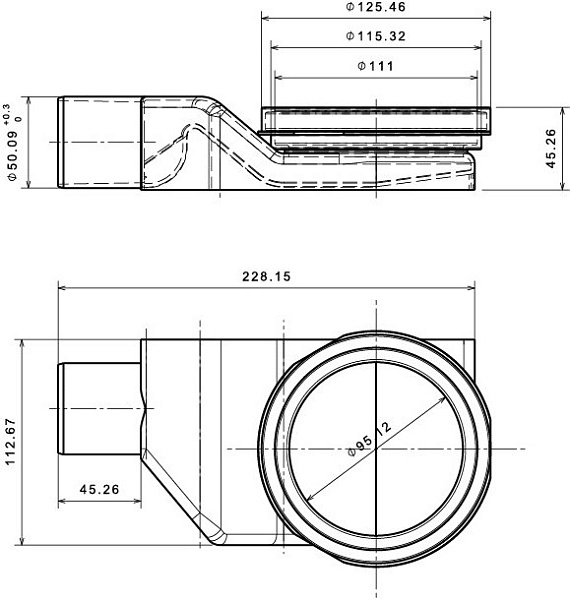 Душевой лоток Pestan Betto Line 13702512 , изображение 8