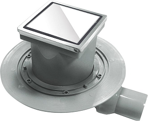 Фото Душевой трап Pestan Confluo Standard Dry 1 White Glass 10x10