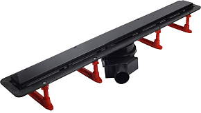 Фото Душевой лоток Pestan Confluo Frameless Line 750 black glass