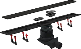 Изображение Душевой лоток Pestan Confluo Frameless Line 850 черный матовый Душевой лоток Pestan Confluo Frameless Line 850 черный матовый , изображение 5