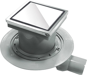 Фото Душевой трап Pestan Confluo Standard White Glass 1 15x15
