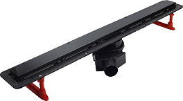 Душевой лоток Pestan Confluo Frameless Line 650 черный матовый , изображение 1