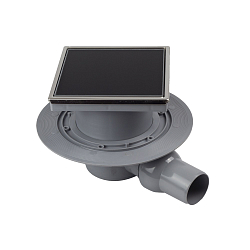 Фото Душевой трап Pestan Confluo Standard Black Glass 1 15x15