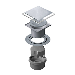 Фото Душевой трап Pestan Confluo Standard Plate 8 13702560 15х15 см, хром