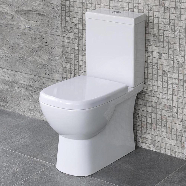 Унитаз-компакт Sanita luxe Quadro QDRSLCC01151022 с микролифтом , изображение 2