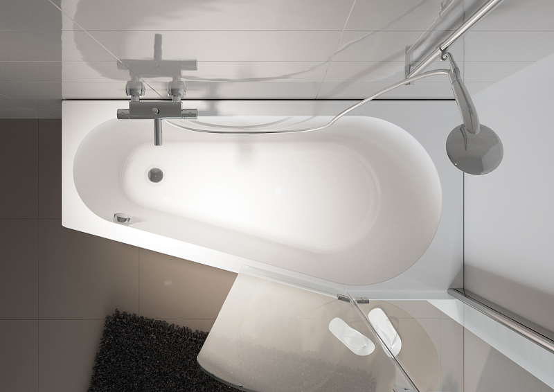 Акриловая ванна Riho Delta 150x80 L , изображение 8