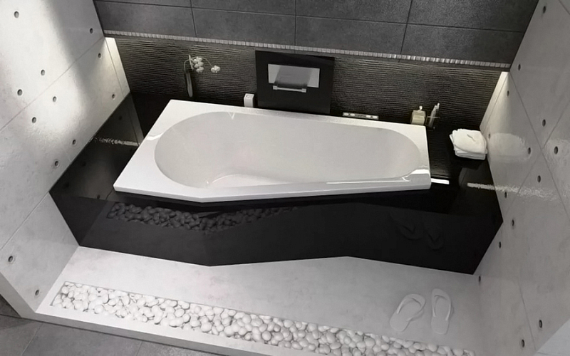 Акриловая ванна Riho Delta 150x80 R , изображение 2