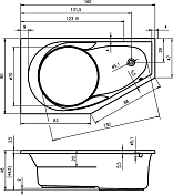 Изображение Акриловая ванна Riho Yukon 160x90 R Акриловая ванна Riho Yukon 160x90 R , изображение 7