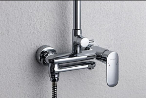 Фото Душевая стойка Bravat Opal F6125183CP-A3-RUS