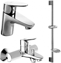 Фото Душевой комплект Bravat Drop F00308С 3 в 1