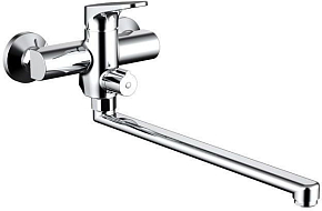 Фото Смеситель Bravat Eler F6191238CP-01L-RUS для ванны с душем