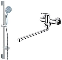 Фото Душевой комплект Bravat Eler F00449CP 2 в 1