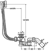 Слив-перелив Viega Simplex 285357 , изображение 2
