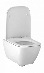 Фото Унитаз подвесной Geberit Smyle Square 500.683.01.1 безободковый