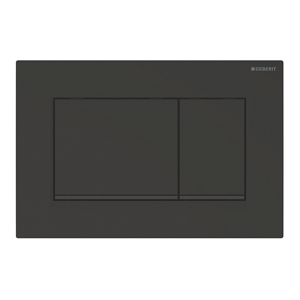 Кнопка смыва Geberit Sigma 30 115.883.16.1 черная матовая , изображение 1