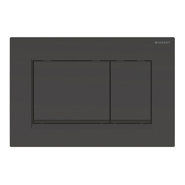 Кнопка смыва Geberit Sigma 30 115.883.DW.1 черная , изображение 1