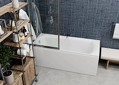 Акриловая ванна Vagnerplast Ebony 160х75 , изображение 4