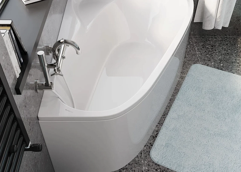 Акриловая ванна Vagnerplast Selena 160х105 R , изображение 6