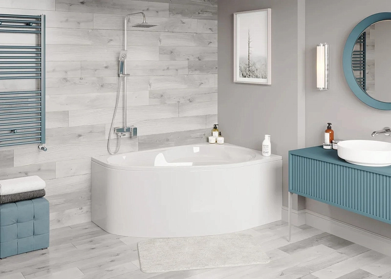 Акриловая ванна Vagnerplast Flora 150х100 R , изображение 4