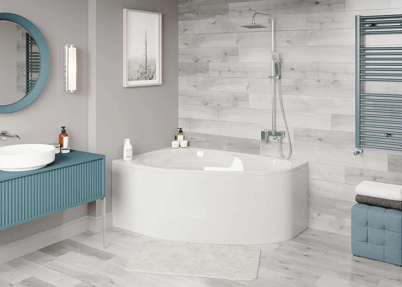 Акриловая ванна Vagnerplast Flora 150х100 L , изображение 5