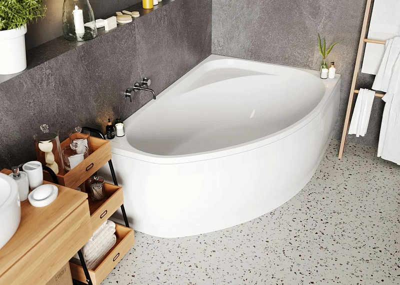 Акриловая ванна Vagnerplast Hapi 170х110 R , изображение 4