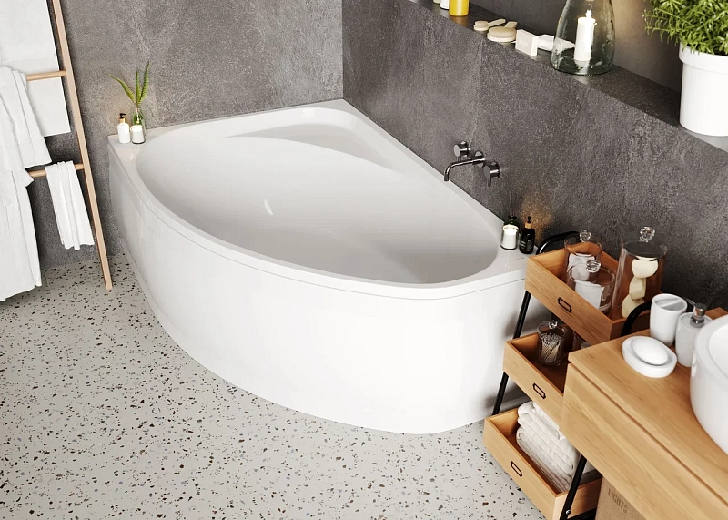 Акриловая ванна Vagnerplast Hapi 170х110 L , изображение 4