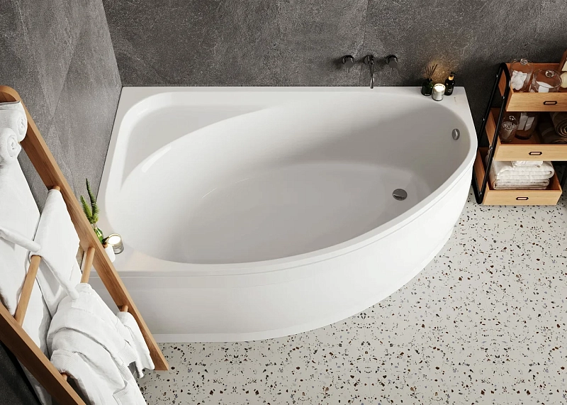 Акриловая ванна Vagnerplast Hapi 170х110 L , изображение 5