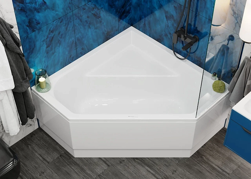 Акриловая ванна Vagnerplast Cavallo Corner 140х140 , изображение 4