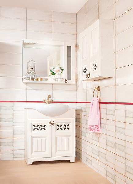 Шкаф Бриклаер Кантри 65 бежевый дуб , изображение 3