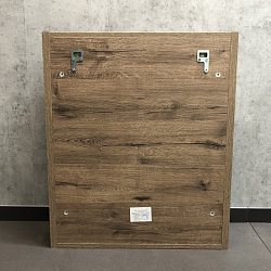 Фото Зеркало-шкаф Comforty Марио 60 дуб темный