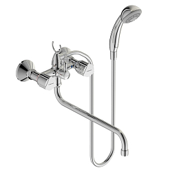Фото Смеситель Vidima Eco BA163AA для ванны с душем