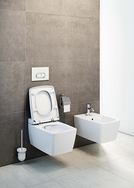 Унитаз подвесной Vitra Metropole 7672B003-1686 безободковый , изображение 3