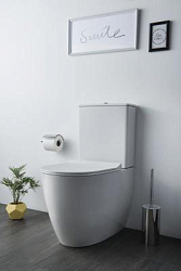 Фото Унитаз-компакт Vitra Sento 9830B003-7203 безободковый