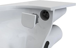 Унитаз-компакт Vitra Zentrum 9824B003-7207 безободковый , изображение 2