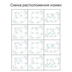Фото Поддон для душа RGW Stone Tray ST/R-G 90х90
