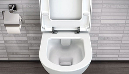 Унитаз-компакт Vitra Sento 9830B003-7204 безободковый , изображение 2