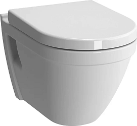 Фото Комплект Vitra S50 9003B003-7201 (унитаз с инсталляцией, сиденье с микролифтом, клавиша хром)