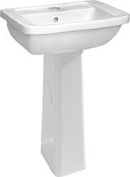 Фото Раковина Vitra Form 300 9602B003-7650 55 см на пьедестале
