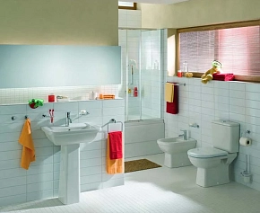 Фото Раковина Vitra Form 300 9602B003-7650 55 см на пьедестале