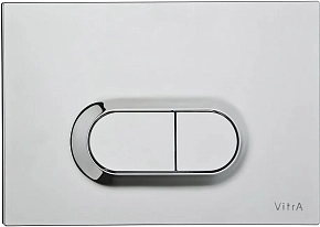 Фото Кнопка смыва Vitra Loop O 740-0940 хром