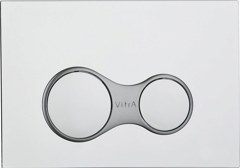 Кнопка смыва Vitra Sirius 740-0480 хром , изображение 1